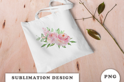 Watercolor Flowers Bouquet png Product Image 2