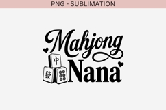 Mahjong quote png design for T-shirts Product Image 2