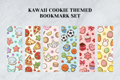 Kawaii Cookie Bookmark Set,Cute Snack Bookmark,Sweet Pastel Product Image 2