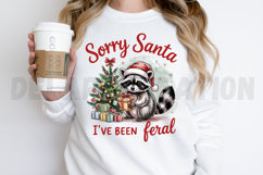 Sorry Santa I've Been Feral PNG Design Product Image 2