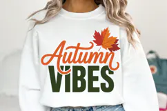 Autumn Vibes Svg | Thanksgiving Svg | Shirt Svg Product Image 2