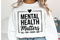 Mental Health Matters Svg | Svg Cut Files | Shirt Svg Product Image 1