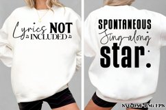 Funny Quotes Front &amp; Back SVG Bundle Product Image 5