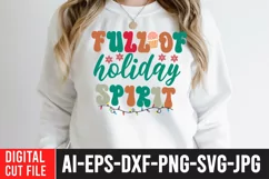 Full Of Holiday Spirit SVG Cut File Product Image 1
