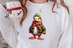 Christmas Farm Animals Sublimation Clipart Product Image 2