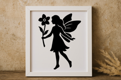 Fairy and Flower SVG Product Image 1