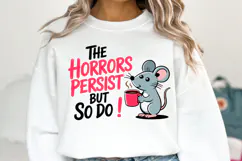 The horrors persist but so do Svg | Svg Cut File | Shirt Svg Product Image 1