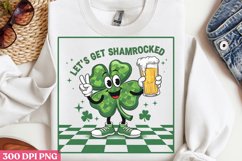 LET&#039;S GET SHAMROCKED PNG, ST PATRICKS DAY Drink Sub Product Image 2