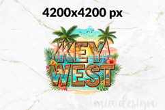 Key West PNG, Vintage Florida Beach Lighthouse Sublimation Product Image 2