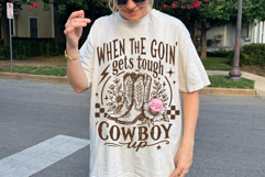 Western Cowgirl PNG, Coquette Country Girl Sublimation Product Image 2