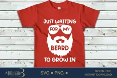 ,Just Waiting For My Beard To Grow In,Baby Announcement Gran Product Image 2