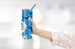 Flowers seamless pattern tumbler warp design Product Image 2