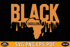 Black Excellence SVG Design | SVG Cut files Product Image 1