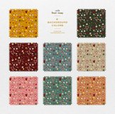 Christmas Patterns Santa Winter Print Digital Paper JPEG Product Image 2