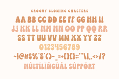 Groovy Glowing - Adorable Groovy Font Product Image 2