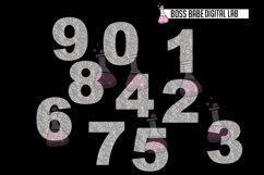 Silver Diamond Alphabet Clipart Product Image 2