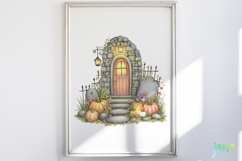 Cute Halloween Fall Sublimation Clipart Product Image 5