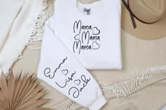 Emma lisa jack Sleeve SVG PNG, Mama SVG Product Image 2