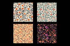 Chintz Flower Digital Paper Patterns Product Image 2