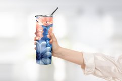 Flower Tumbler Wrap Design Product Image 2
