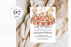 Baby Shower Invitation Template 271 Product Image 2