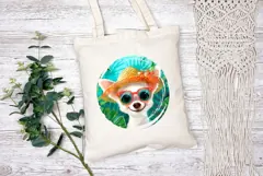 Summer Chihuahua Illustration, Cartoon Chihuahua PNG Product Image 2
