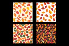 Autumn Leaves Digital Paper Pattern Product Image 2