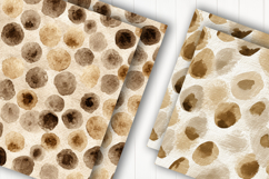 Beige Animal Print Digital Paper Product Image 2