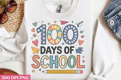 100 Days of School PNG Product Image 2