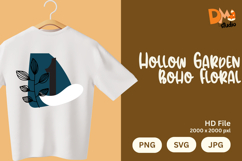 Hollow Garden Boho Floral Monogram Product Image 1