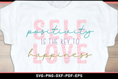 Self love SVG, Positive quotes, Inspirational SVG Product Image 2
