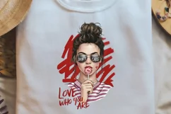 Funny Beautiful Girl Quotes Sublimation Design PNG Product Image 2