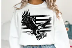 USA Eagle Svg Design | Svg Cut Files | Shirt Svg Product Image 1