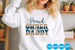 Father's day retro SVG Design, Dad Retro Product Image 3