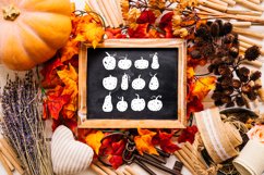 Witchy pumpkin silhouette svg, Celestial svg, Halloween svg Product Image 4