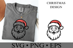 Christmas Santa Svg | Christmas svg | Shirt Svg Product Image 2