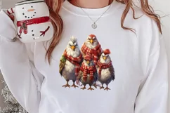 Christmas Family Animals Clipart, Christmas Clipart Product Image 2