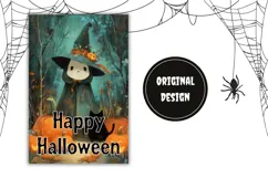 Cartoon Ghost Garden Flag, Art Halloween Garden Flag Product Image 2