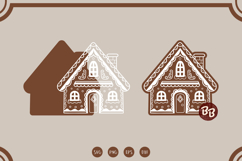 Gingerbread House svg Bundle, Christmas svg Product Image 2