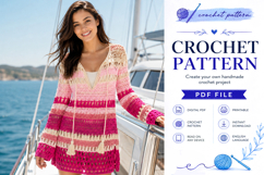 Festival Crochet Tunic Pattern PDF Product Image 9