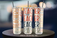 Teacher Appreciation 20 oz Tumbler with Puffy Wrap Product Image 2