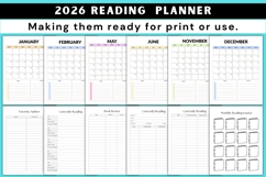 2026 Reading Planner Product Image 2