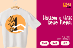 Hollow &amp; Haze Boho Floral Monogram Product Image 1