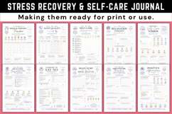 Stress Recovery &amp; Self-Care Journal Product Image 2