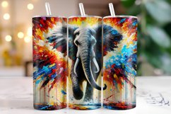 Elephant Tumbler Wrap | Sublimation | Tumblers Product Image 1