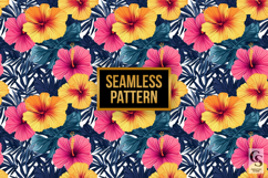 Tropical Jungle Leaves Pattern Digital Paper Product Image 2