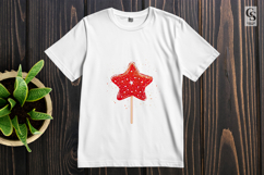 Star Lollipop Clipart Sublimation PNG Product Image 3