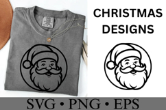 Christmas Santa Svg | Christmas svg | Shirt Svg Product Image 3
