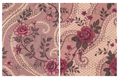 Shabby Chic, Paper, Floral, Papers, Junk Journal Product Image 2