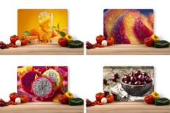 Peach Cutting Board, Cherry PNG, Lemonade PNG Product Image 2